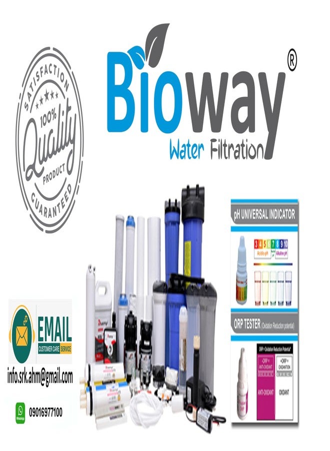 BIOWAY ORP Liquid Drop Test & Anti-oxidant Drop For Water Testing Liquid Bottle for Alkaline Water ORP Testing/Alkaline Level Testing - Image 5